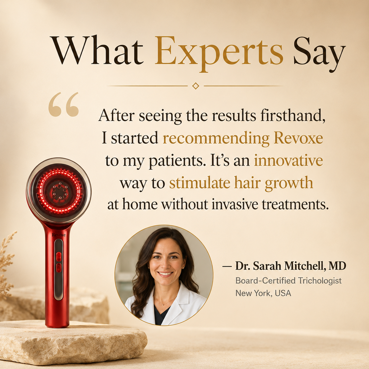 Revoxe™ RedLight Scalp Brush